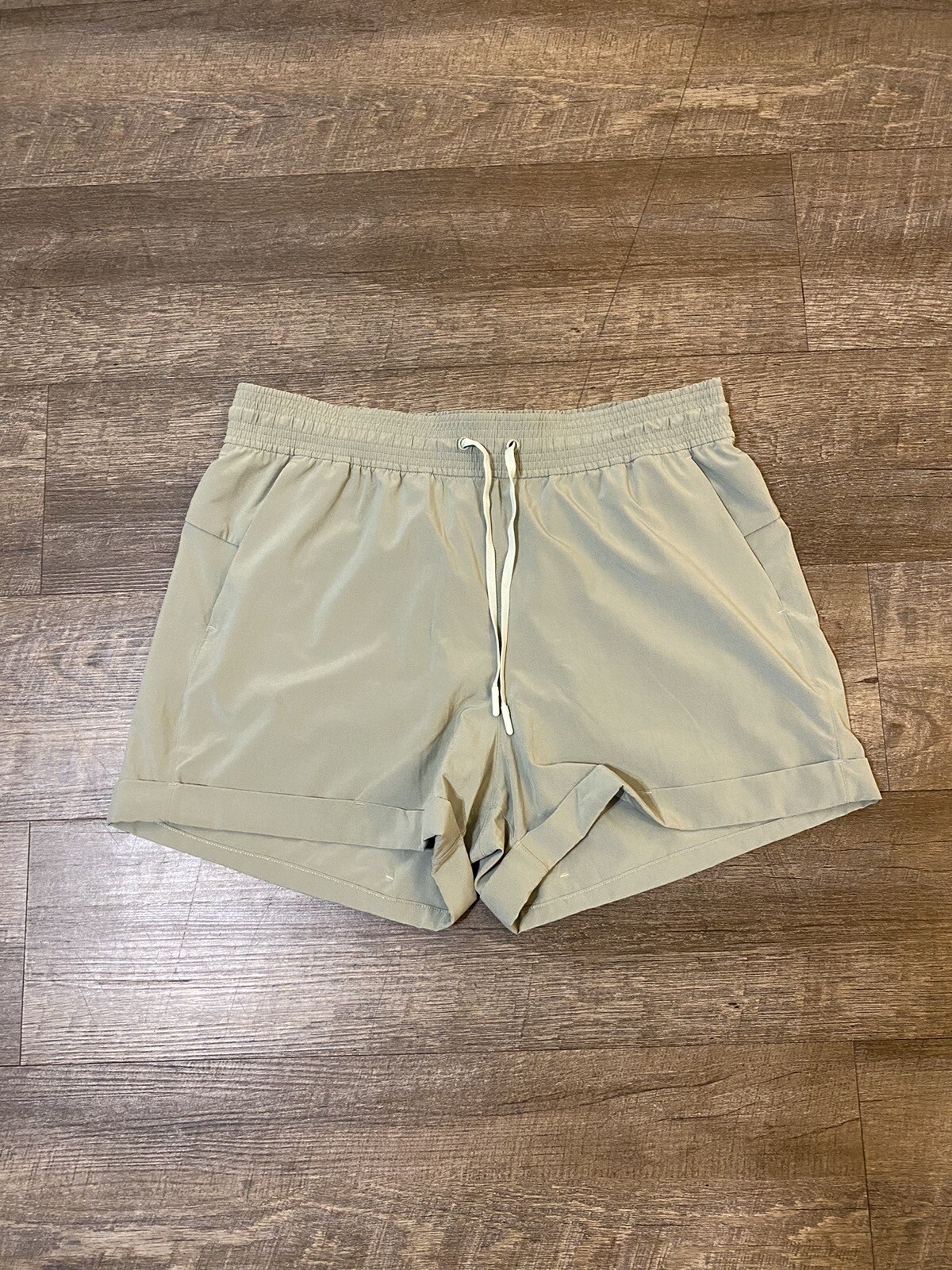 Lululemon Sage Green Running Shorts Gem