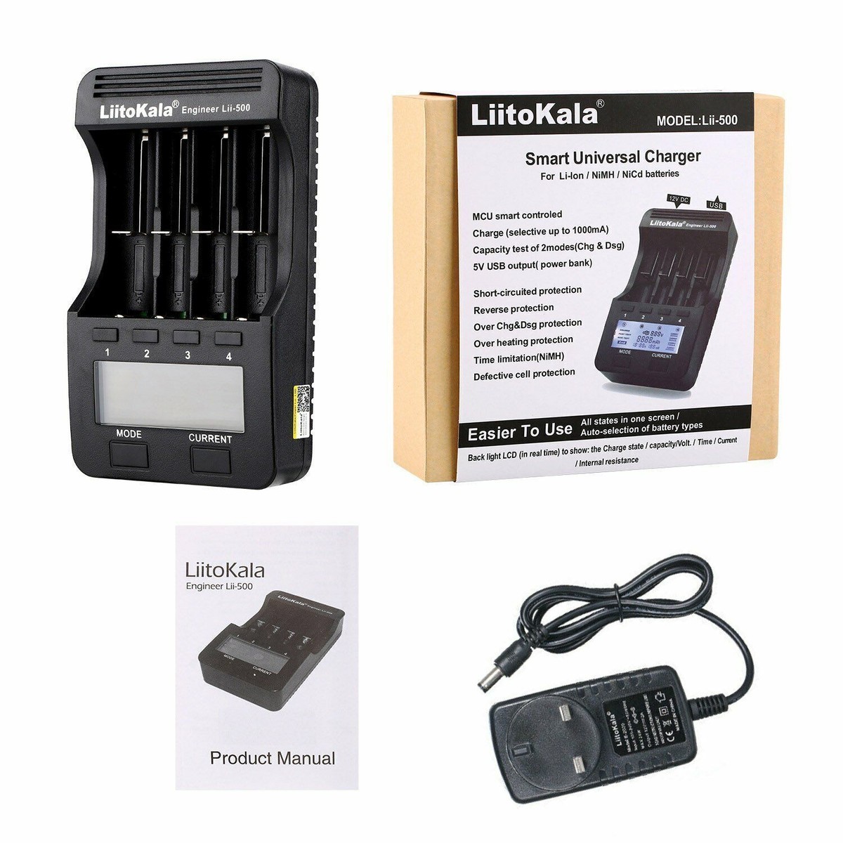 LiitoKala Lii-S12 Lii-M4 Lii-PD4 Lii-402 Lii-500 Lii-S6 Lii-600