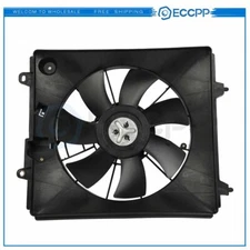 Electric A/C Condenser Cooling Fan Assembly For 2007 2008 2009 Honda CR-V