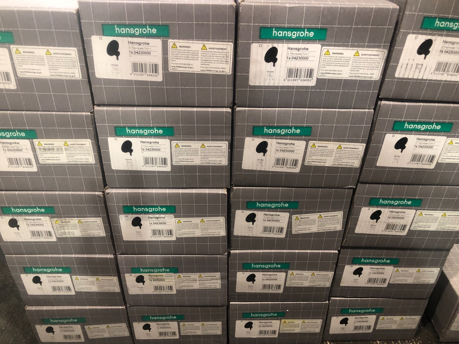 1 NEW Hansgrohe 04230000 Ecostat S Thermostatic Trim 1 with Volume Control