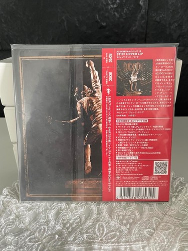 AC/DC Stiff Upper Lip ORIGINAL Japan Mini LP CD Paper Sleeve w/OBI SICP-1718 NEW - Picture 4 of 4