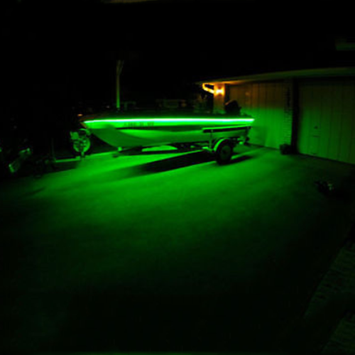 Green LED Auto Car Interior Accessories Decor Atmosphere Wire Strip Light Lamp - Picture 4 of 13