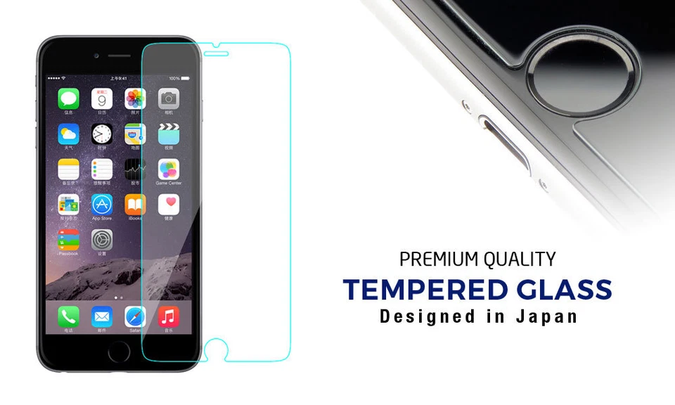 For Apple IPhone 6, 7, 8 Plus Tempered Glass Screen Protector Buy 1 Get 1 Free - Image 3 of 4
