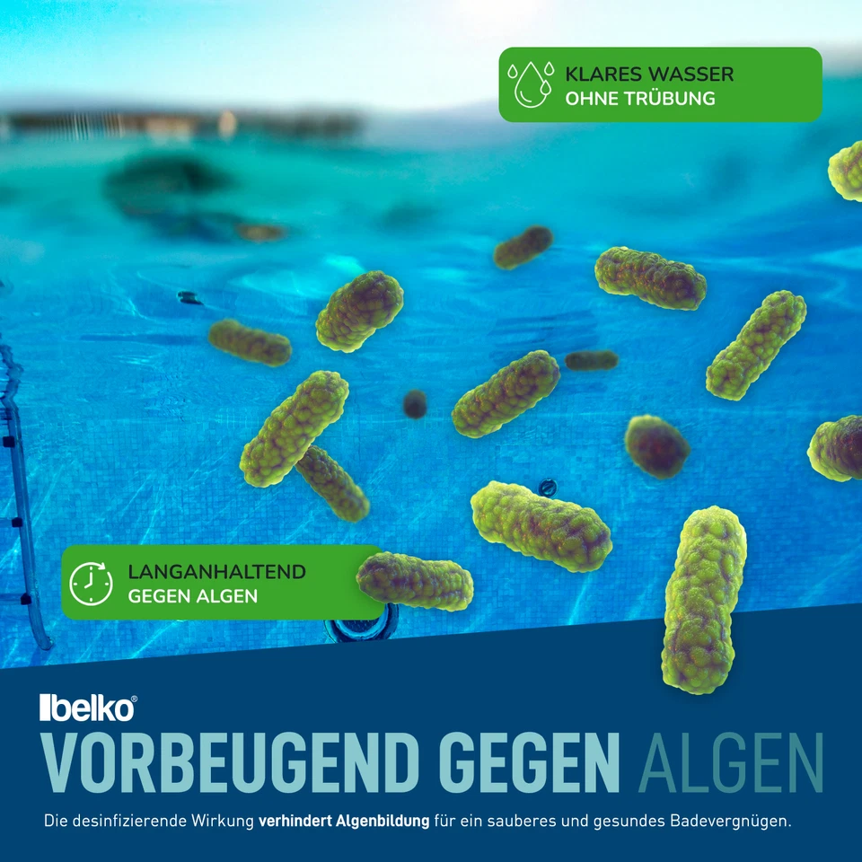 5 kg Multitabs 200G 5in1 Chlortabletten Multifunktion Tabs Chlor für Pool  - Bild 4 von 4