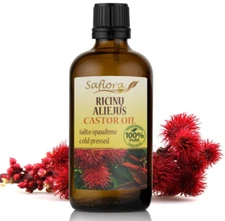 Cold Pressed Virgin CASTOR OIL 100 ml | 100% Pure Premium Quality