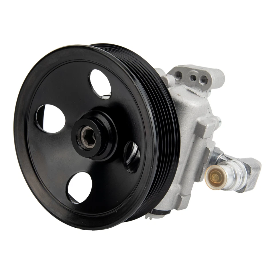 Power Steering Pump w/ Pulley For Mercedes-Benz S430 S500 2000-2004 2005 2006 - Image 3 of 4