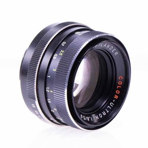 Voigtlander VSL 3-E Camera | Ultron 50mm f1.8 lens | White | Singapore | 1977 - Picture 9 of 11