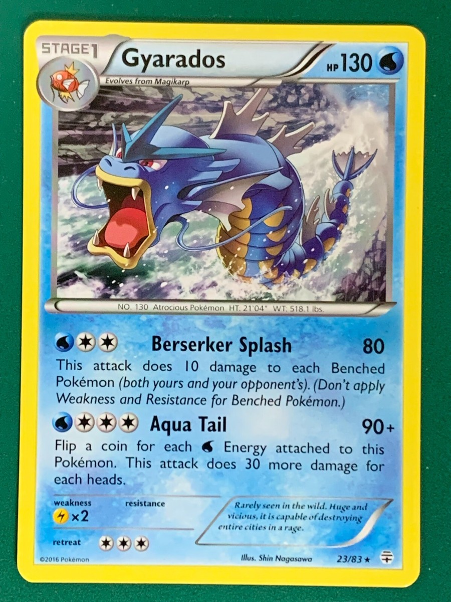 【ポケモンカード】Gyarados Skyridge Non-Holo 英語版 Gyarados 23/83 Rare Generations Pokemon TCG Non Holo | eBay