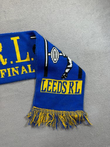 Leeds Rugby FC Challange Cup Final Vintage Scarf - Picture 3 of 5