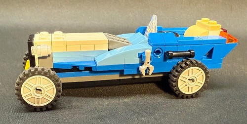 LEGO Creator 3-in-1 Blue Roadster Jeep & Race Car 100% Complete w/Manuals #6913 - 第 10/12 張圖片