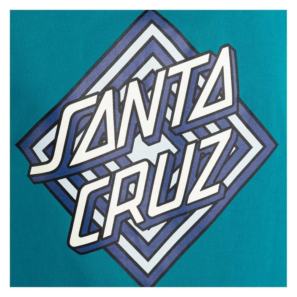 T shirt SANTA CRUZ Altra Solitaire Dot M Vedegrigio Verde STREET SC SKATE WEAR AM