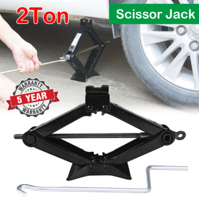 Autofather 2Ton Scissor Jack Handle Crank Tool Car Van Garage Wheel Change Quick