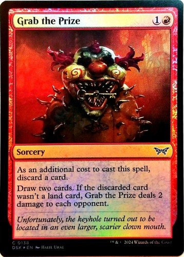 GRAB THE PRIZE x4 mtg NM-M Duskmourn 4 Common | eBay