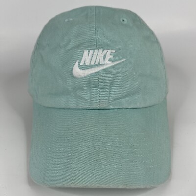 Nike Hat Cap Mens Blue Adjustable Strapback Swoosh Dad Mens