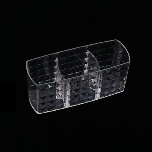 3-slot Clear Acrylic Diamond Cosmetic Storage Box Makeup Brush Holder Organi`qi - Picture 12 of 12