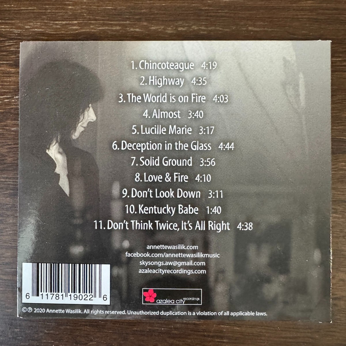 ANNETTE WASILIK - LOVE & FIRE (CD) 2020!!! RARE FOLK!!! AZALEA