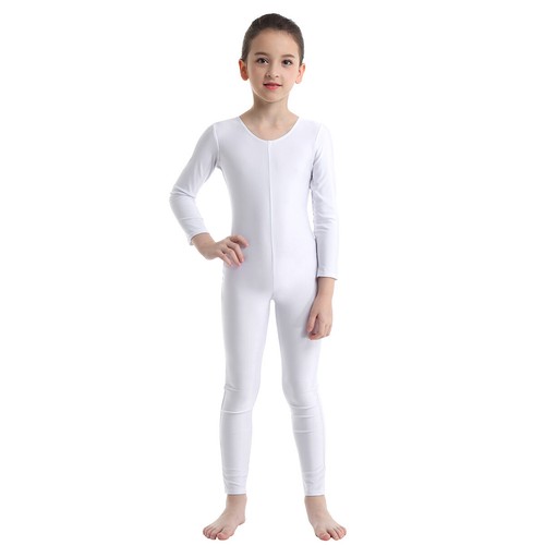 Kids Girls Leotard Workout Jumpsuit Active Unitard Uniform Bodysuit Ballet - Picture 16 of 125