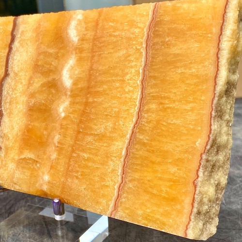 1.56LB Natural yellow calcite flakes mineral polished crystal energy therapy - 第 12/18 張圖片