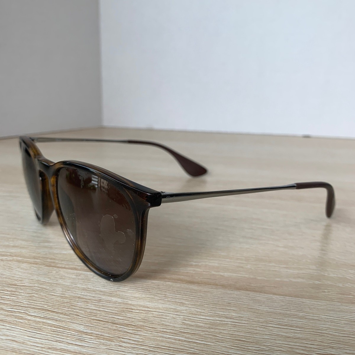 RAY BAN Erika RB 4171 710/t5 Tortoise‎ Silver 54-18 Frame Only H18533 RAY-BAN RB4171 710/T5 Erika Tortoise Sunglasses Brown  main image 2