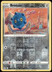 Bronzor 125/196 Lost Origin Reverse Holo Common