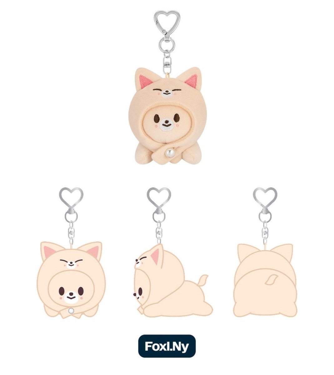 Stray Kids SKZOO -celebrATE KEYRING LYING Ver. Official MD+POB