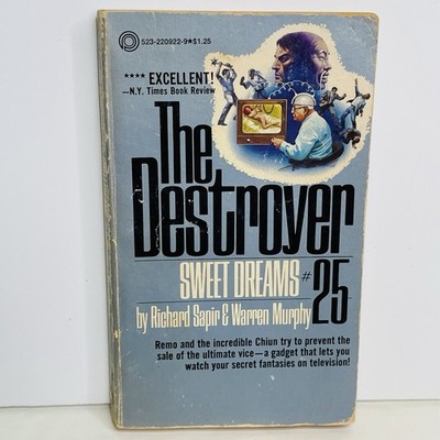 The Destroyer #25 Sweet Dreams Pinnacle Books Sapir Warren & Remo SciFi Fantasy