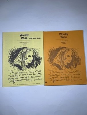 Wordly Wise Book 7 and Answer Key by Kenneth Hodkinson Publisher: Educators Publ