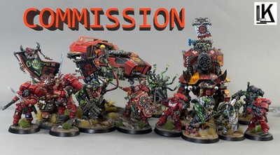 COMMISSION 40k Armageddon Warhammer Age of Sigmar Infinity wargame painted
