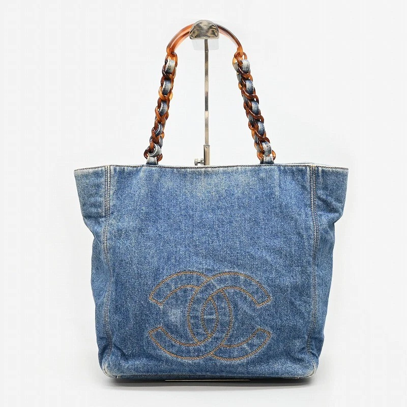 シャネル トート ブルーバッグ & ハンドバッグ 女性用 | eBay