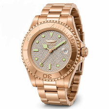 Invicta Pro Diver Isobath Watch Dial 40mm Ros...