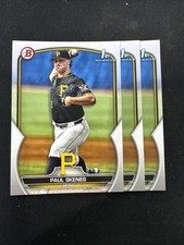 3-Paul Skenes 2023 Bowman Draft 1st Prospect Base Paper#BD-14 Pittsburgh Pirates