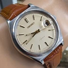Vintage SEIKO 6302-8020 men's manual wind watch Date  July 1970