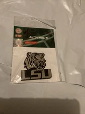 Team Promark LSU TIGERS HARD PLASTIC AUTO EMBLEM (New) #68
