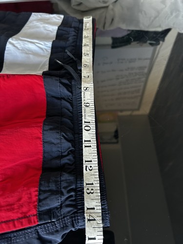 Mens Tommy Hilfiger Navy Blue Logo Swim Shorts Trunks - See Pictures for Size - Picture 9 of 10