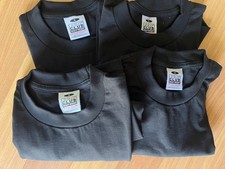 Pro Club Men's Pack of 4 Heavyweight Cotton Short Sleeve Crew Neck T-Shirt