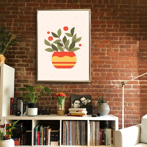 Flower Botanical Floral Art Decor Poster Print - FLA405 - Picture 10 of 11