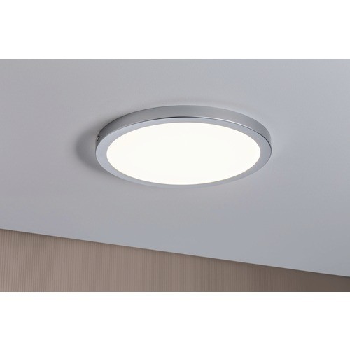 Plafonnier LED variable chromé 24W Paulmann Atria luminaire salon IP20 - 3