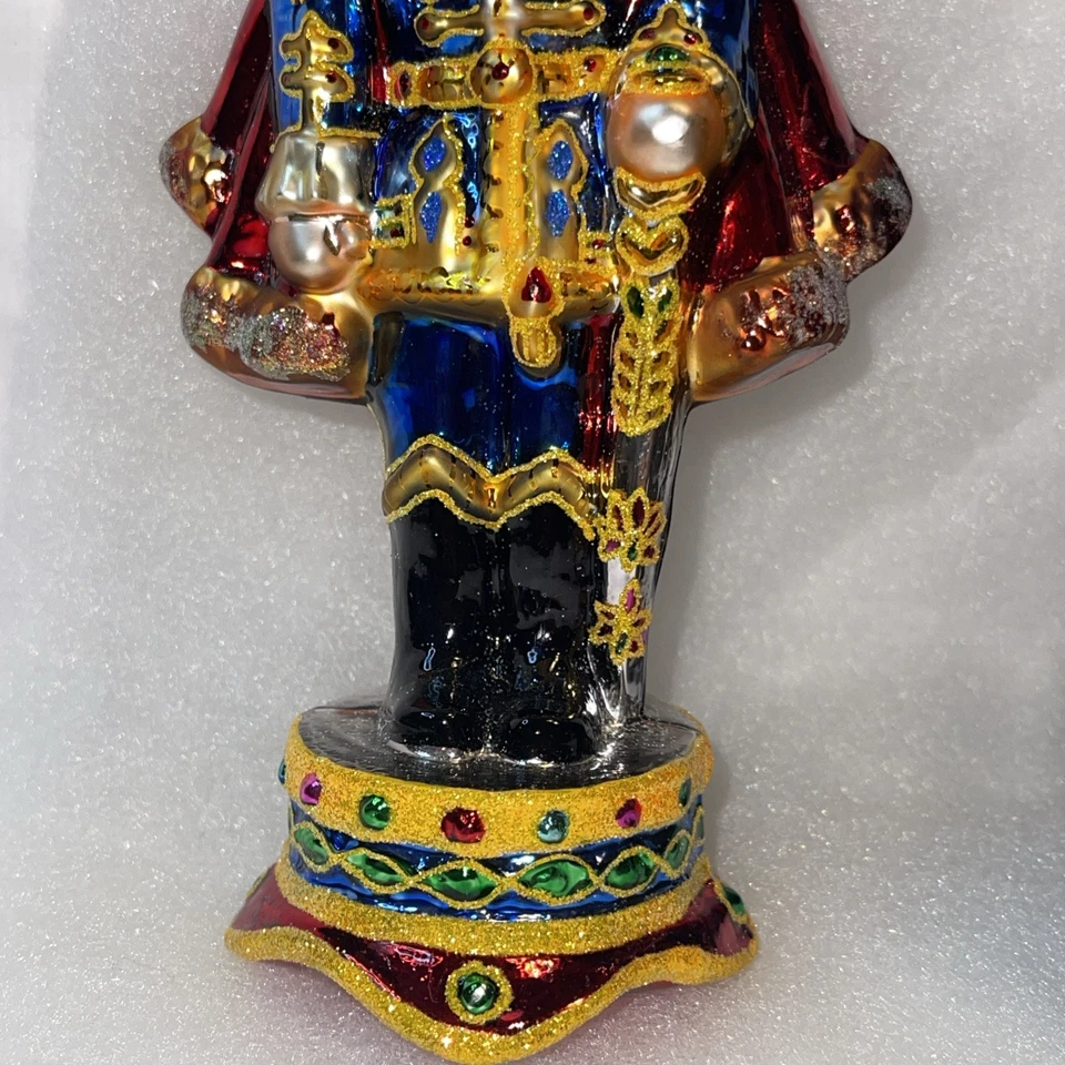 Christopher Radko Regal Russian Nutcracker 1011595 20th Anniversary w/ Box Tag - Image 3 of 4