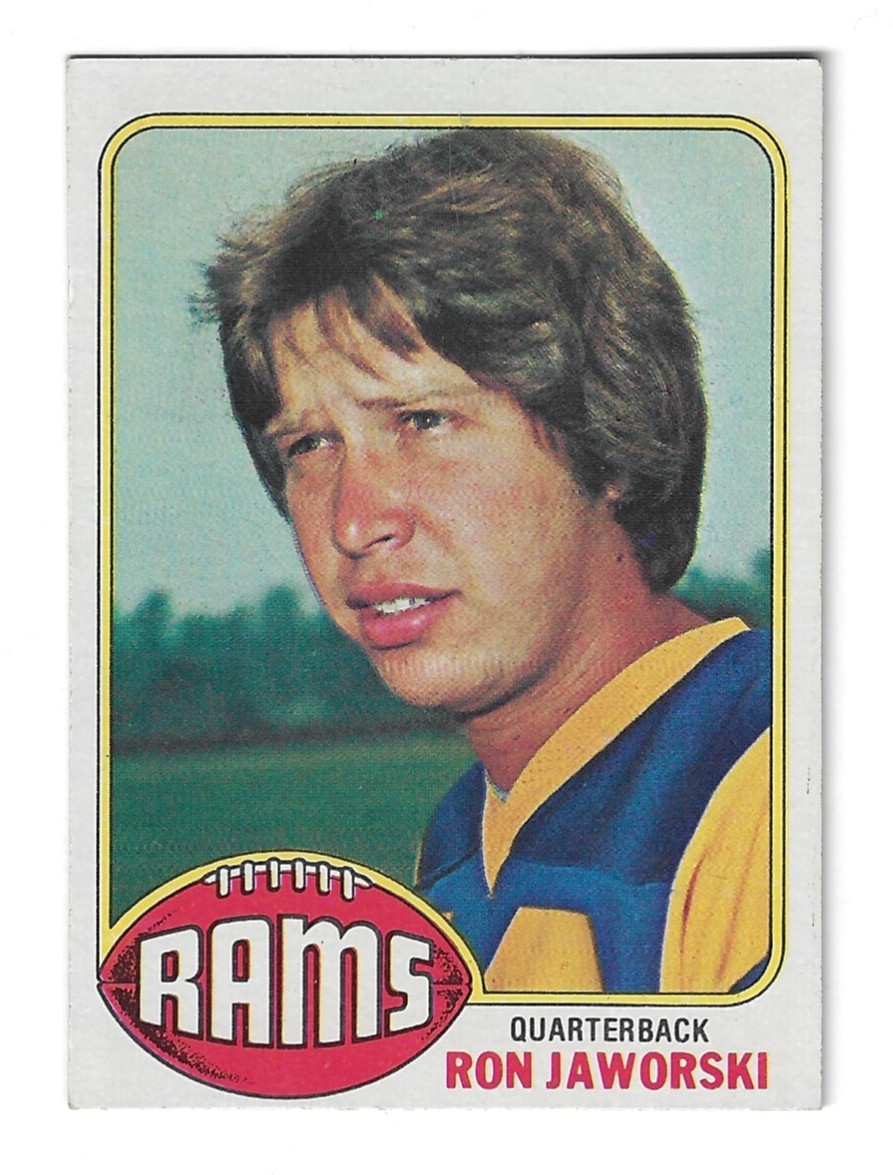 1976 Topps Ron Jaworski Rookie #426 – Los Angeles Rams