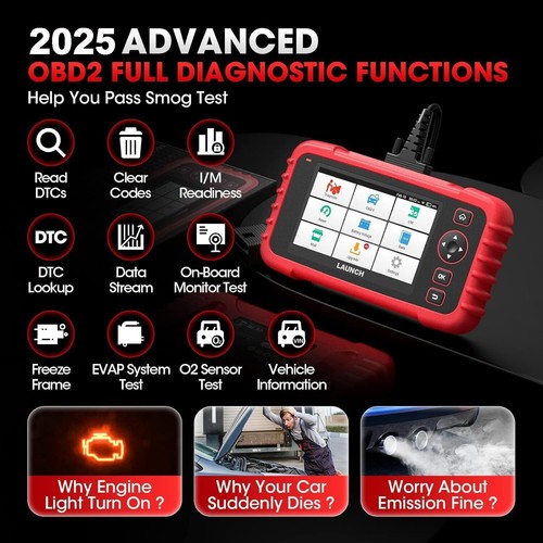 LAUNCH X431 CRP919X BT VOITURE OBD2 appareil de diagnostic TOUS LES SYSTÈMES CRP919X CRP129X CRP123 - Photo 46/82