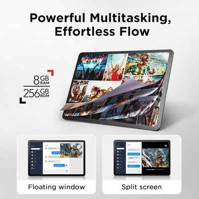 TCL NXTPAPER 14 9491G 256GB Tablet WI-FI Stylus & Flip Case Bundle