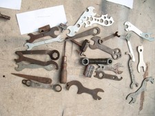 lote de trabajo llaves bicicleta vintage 1