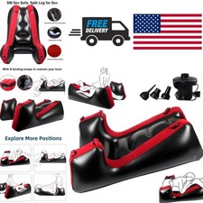 Ergonomic Sex Chair Inflatable Sofa Bed for Comfortable Couples Pleasure Use