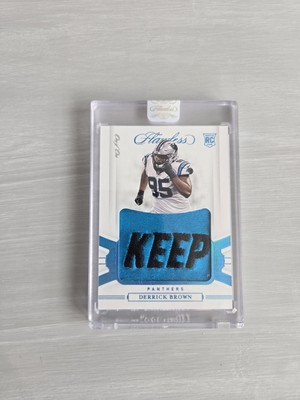 2020 Panini Flawless Derrick Brown Rookie Patch Card