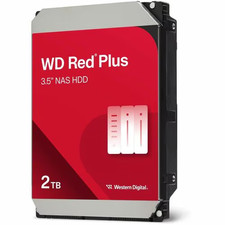 WD Red Plus 2TB NAS Festplatte WD20EFPX - 5400 RPM, 64MB Cache, CMR, 3 Jahre Garantie