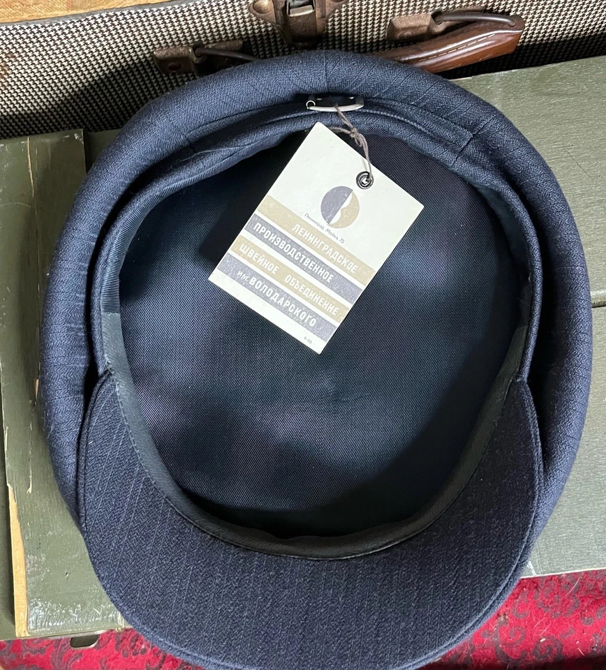 Sombrero civil/partisano ruso soviético. Kepka Talla 57Cm Foto 3 de 3