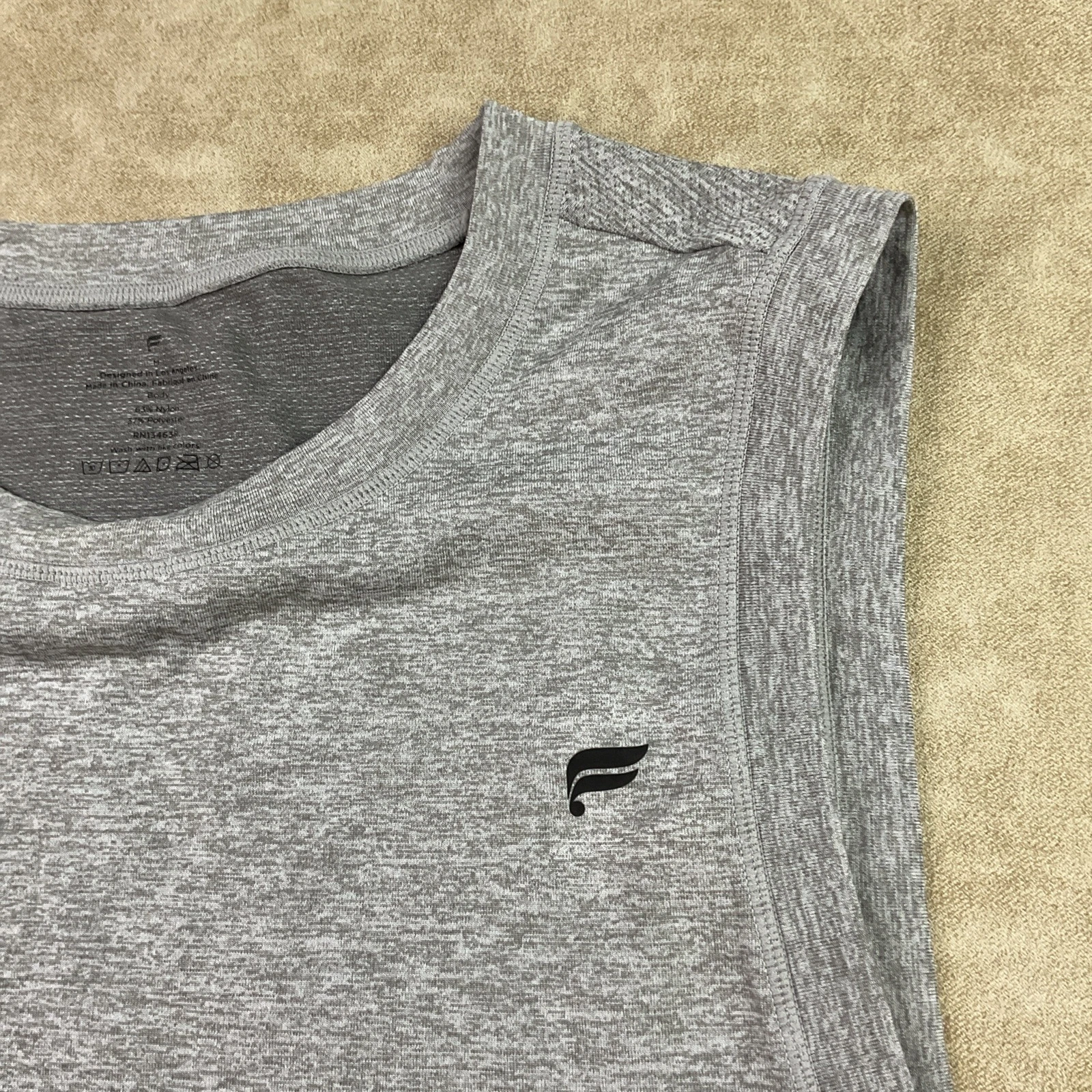 fabletics the training day muscle seamless gym workout tank-top
