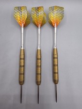 Vintage Dart Set with Yellow Flights - 24g