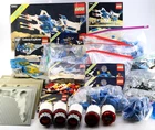 16lb Vtg 1980s Legoland Space Lego Set, Figure, Manual Lot