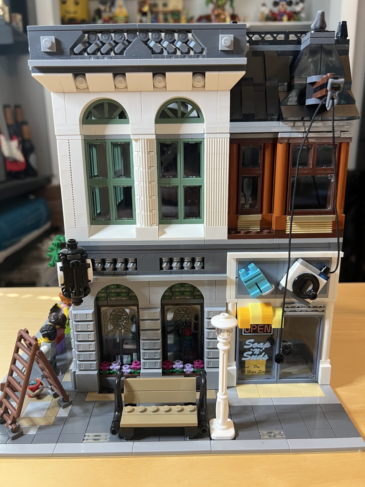 LEGO Brick Bank Complete Modular Retired Set 10251, disassembled